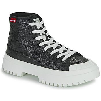 Levis  PATTON S  women's Shoes (High-top Trainers) in Black