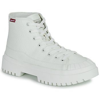 Levis  PATTON S  women's Shoes (High-top Trainers) in White
