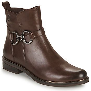 25300  women's Mid Boots in Brown