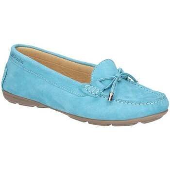 Maggie Womens Moccasin Shoes  women's Loafers / Casual Shoes in Blue. Sizes available:4,5
