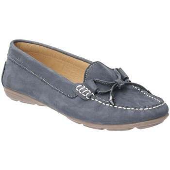 Maggie Womens Moccasin Shoes  women's Loafers / Casual Shoes in Blue. Sizes available:3,8