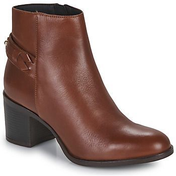D NEW ASHEEL  women's Low Ankle Boots in Brown