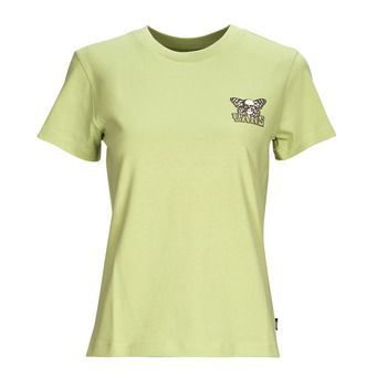 SKULLFLY CREW  women's T shirt in Green