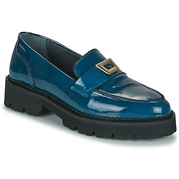 FOLIE  women's Loafers / Casual Shoes in Blue