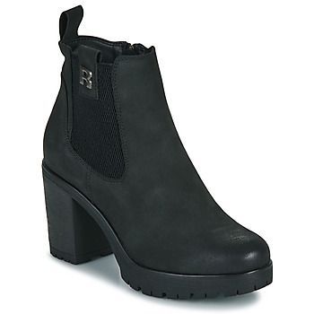 171264  women's Low Ankle Boots in Black