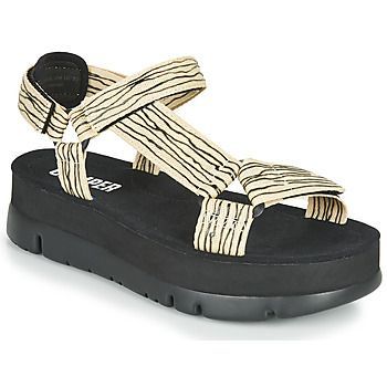 ORUGA UP  women's Sandals in Black. Sizes available:4