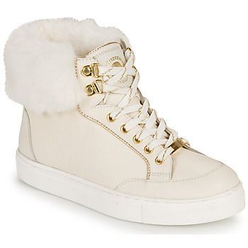 ROADSTER  women's Shoes (High-top Trainers) in Beige