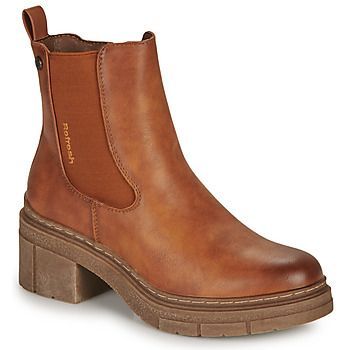 170997  women's Low Ankle Boots in Brown