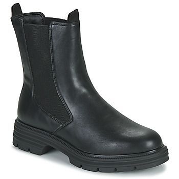 25437-001  women's Mid Boots in Black