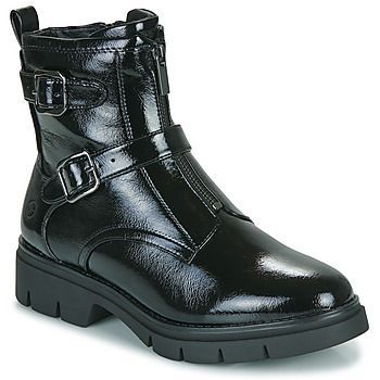 25817-018  women's Mid Boots in Black
