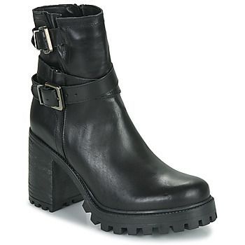 RICKY  women's Low Ankle Boots in Black