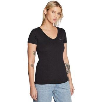 PL505305999  women's T shirt in Black