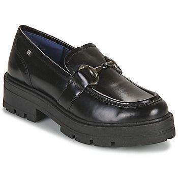D8978  women's Loafers / Casual Shoes in Black