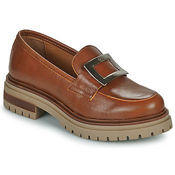 NASMINA  women's Loafers / Casual Shoes in Brown