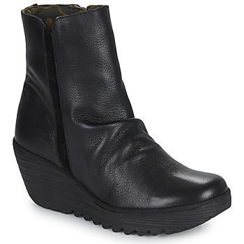 YOPA  women's Mid Boots in Black