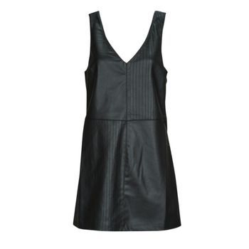 MENPHIS  women's Dress in Black
