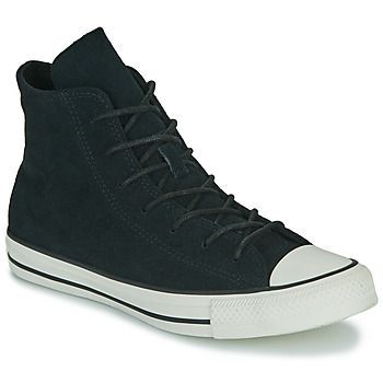 CHUCK TAYLOR ALL STAR MONO SUEDE  women's Shoes (High-top Trainers) in Black
