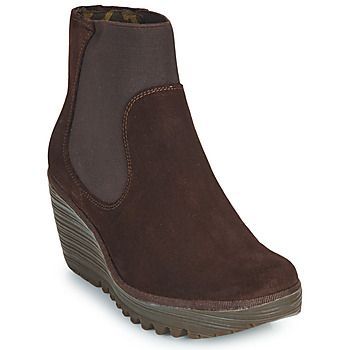 YADE  women's Mid Boots in Brown