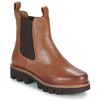 ABBEY  women's Mid Boots in Brown