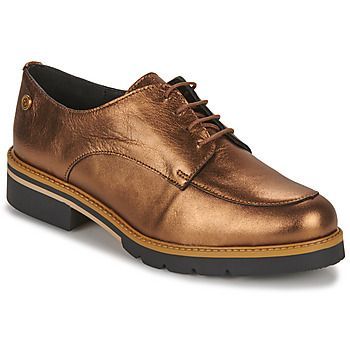 NAVARRA  women's Casual Shoes in Gold