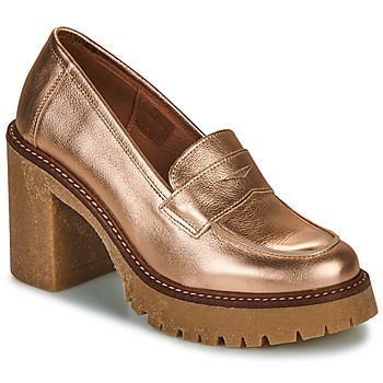 NINA  women's Loafers / Casual Shoes in Gold