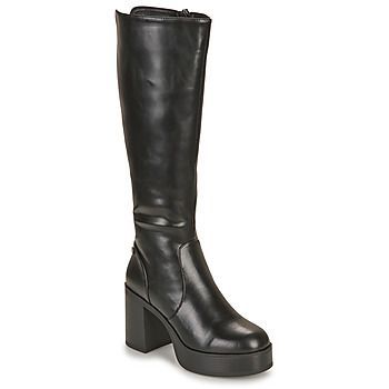 53580  women's High Boots in Black