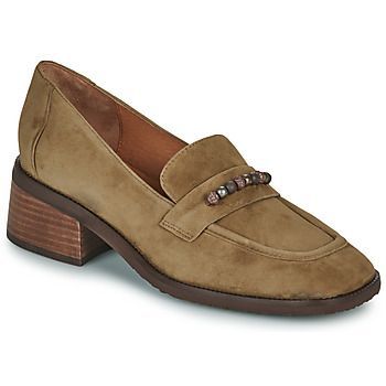 DEREK  women's Loafers / Casual Shoes in Brown