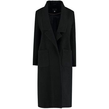 Winter Long Coat  in Black