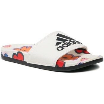 Adilette Comfort Slides  women's Flip flops / Sandals (Shoes) in White