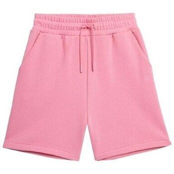 4FSS23TSHOF19954S  women's Cropped trousers in Pink