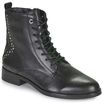 OBANNE  women's Mid Boots in Black