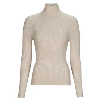 ONLKAROL L/S ROLLNECK PULLOVER KNT  women's Sweater in Beige