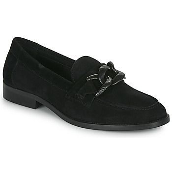 ELVIS  women's Loafers / Casual Shoes in Black