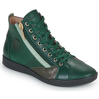 PALME/MIX  women's Shoes (High-top Trainers) in Green