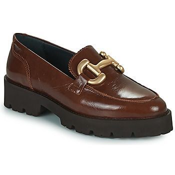 FRIVOLE  women's Loafers / Casual Shoes in Brown