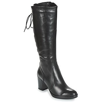 OPALE  women's High Boots in Black. Sizes available:7.5