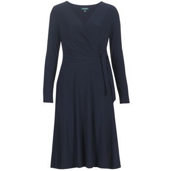 COREEN  women's Long Dress in Blue. Sizes available:US 2,US 4,US 0