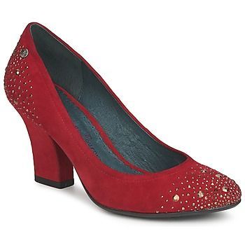 GEN  women's Court Shoes in Red. Sizes available:4