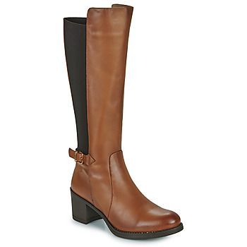 LILLE  women's High Boots in Brown