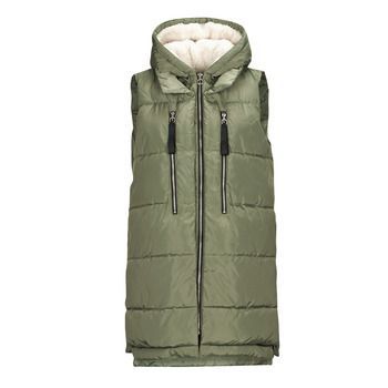 ONLNEWNORA PUFFER WAISTCOAT CC OTW  women's Jacket in Kaki