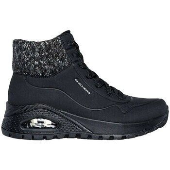 Uno Rugged Darling  women's Shoes (High-top Trainers) in Black