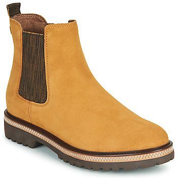 JENNA  women's Mid Boots in Brown. Sizes available:3.5,4,5,6,6.5