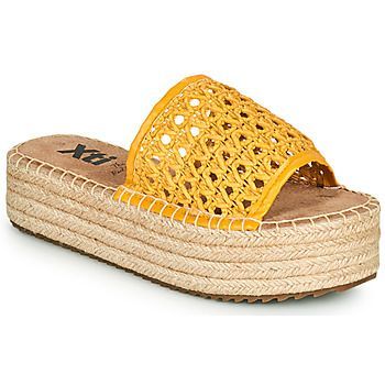 FREDI  women's Mules / Casual Shoes in Yellow. Sizes available:3,4,5,6,8