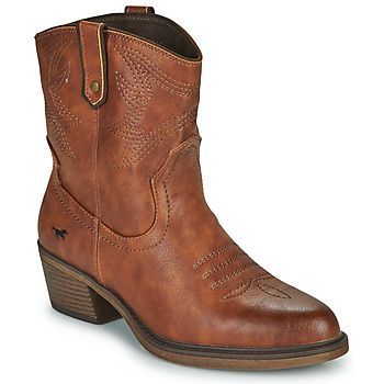 1478502  women's Low Ankle Boots in Brown