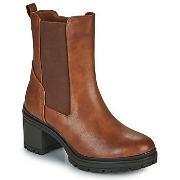 1409511  women's Low Ankle Boots in Brown