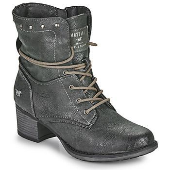 1197508  women's Low Ankle Boots in Black