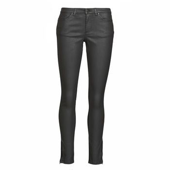 BR29125  women's Skinny Jeans in Black. Sizes available:UK 8,UK 12