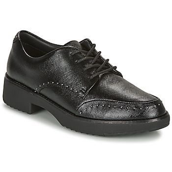 KEELY MICROSTUD BROGUES  women's Casual Shoes in Black. Sizes available:3,4,5,6