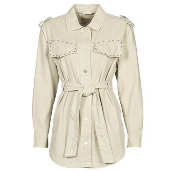 ONLNORA  women's Jacket in Beige. Sizes available:S,M,L,XL