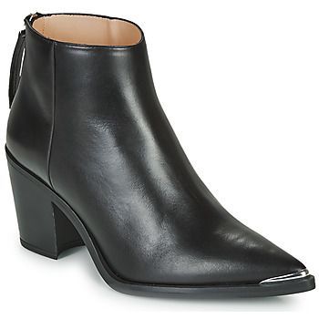 MIRTE  women's Low Ankle Boots in Black. Sizes available:3.5,4,5.5,6.5,7